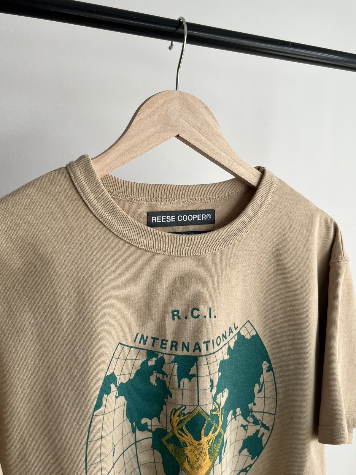 Reese Cooper Reese Cooper AW21 “Pyrophyte” print t-shirt Size US M / EU 48-50 / 2 - 4 Thumbnail