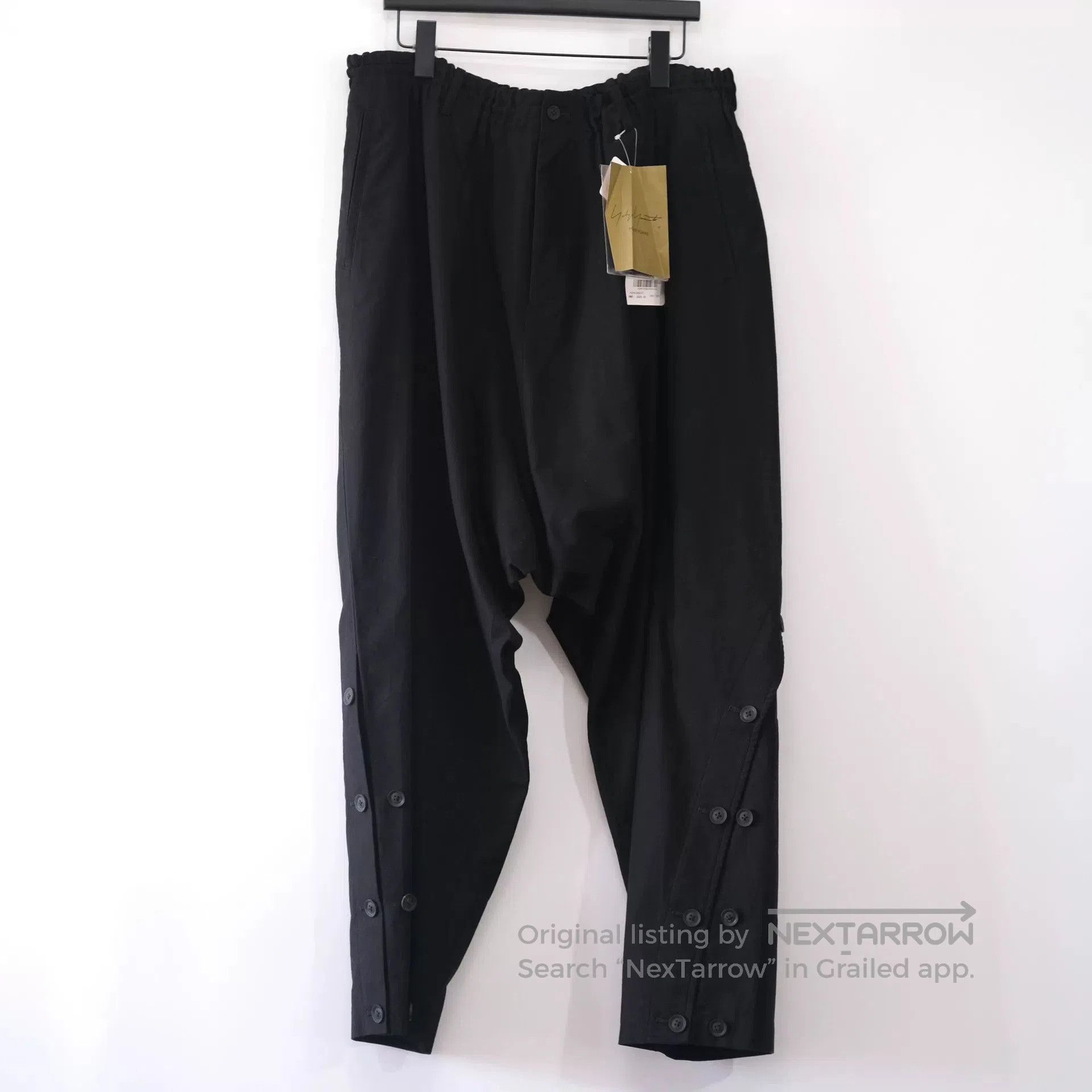 Yohji Yamamoto Yohji Yamamoto Deconstructed Button Pants. Size US 28 / EU 44 - 1 Thumbnail