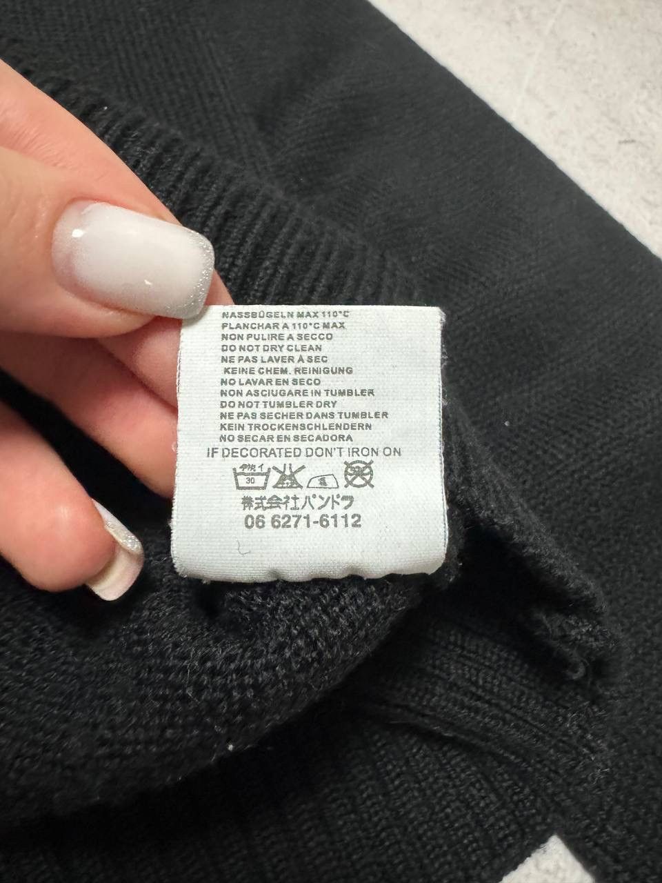 Diesel × Vintage Vintage Diesel Sweater Knit Baggy Mini Logo Y2K 90s Size US L / EU 52-54 / 3 - 9 Thumbnail