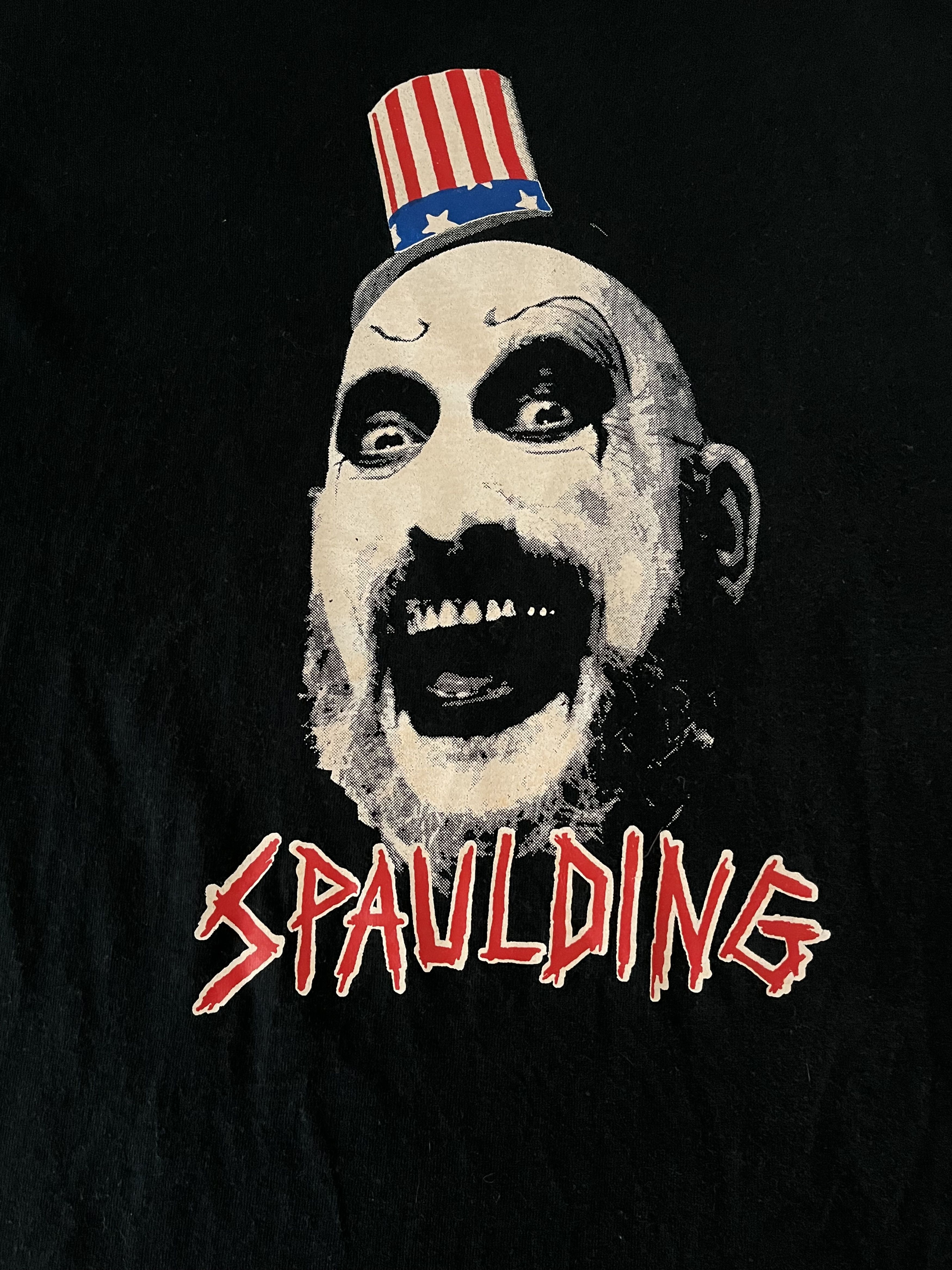 Expert Horror × Fruit Of The Loom House of 1000 Corpses CAPTAIN SPAULDING Horror Movie Tee Size US L / EU 52-54 / 3 - 1 Thumbnail