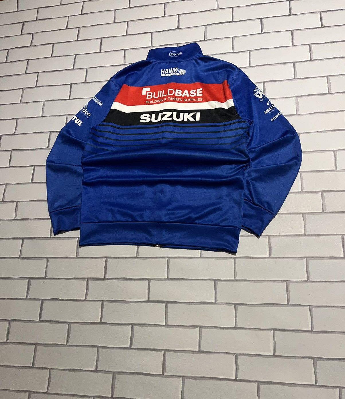 Other Suzuki Buildbase Racing Team Jacket Blue Large Size US XL / EU 56 / 4 - 5 Thumbnail