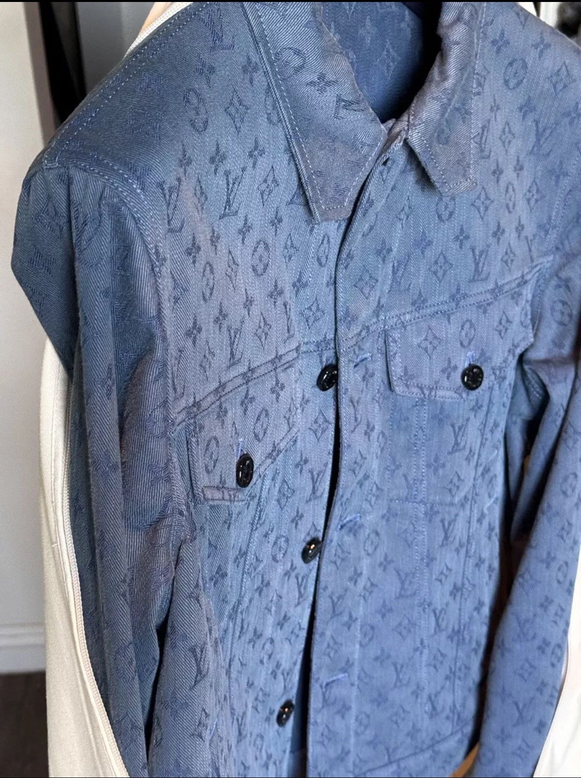 Louis Vuitton LOUIS VUITTON DENIM JACKET EU50 Size US M / EU 48-50 / 2 - 6 Thumbnail