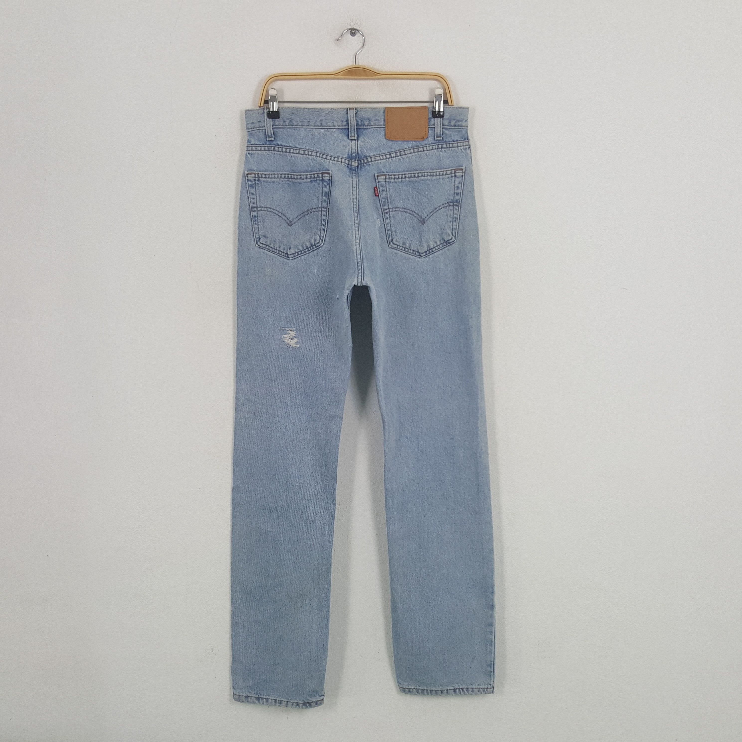 Levi's × Vintage Vintage Levi's American Distressed Style Denim Jeans Size US 32 / EU 48 - 4 Thumbnail