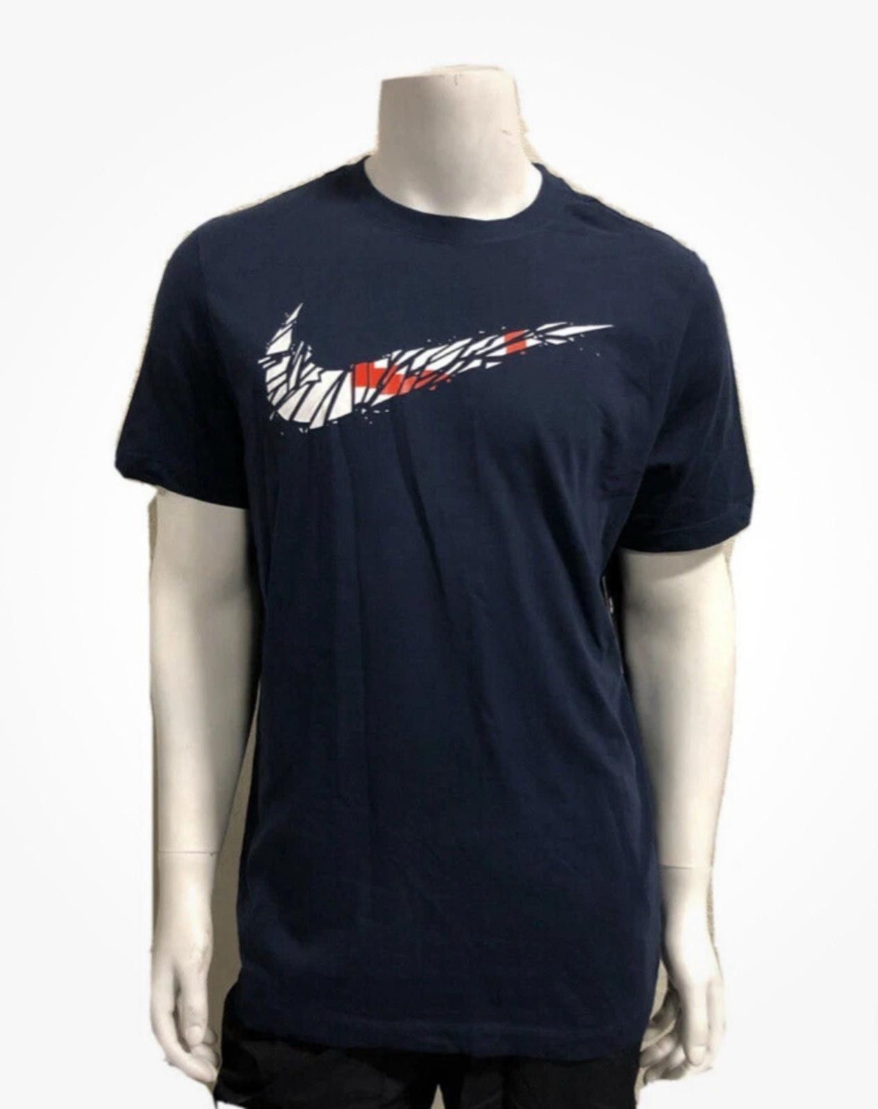 Nike Mens Nike Swoosh Graphic Dri-Fit Short Sleeve T-Shirt Size US M / EU 48-50 / 2 - 1 Thumbnail