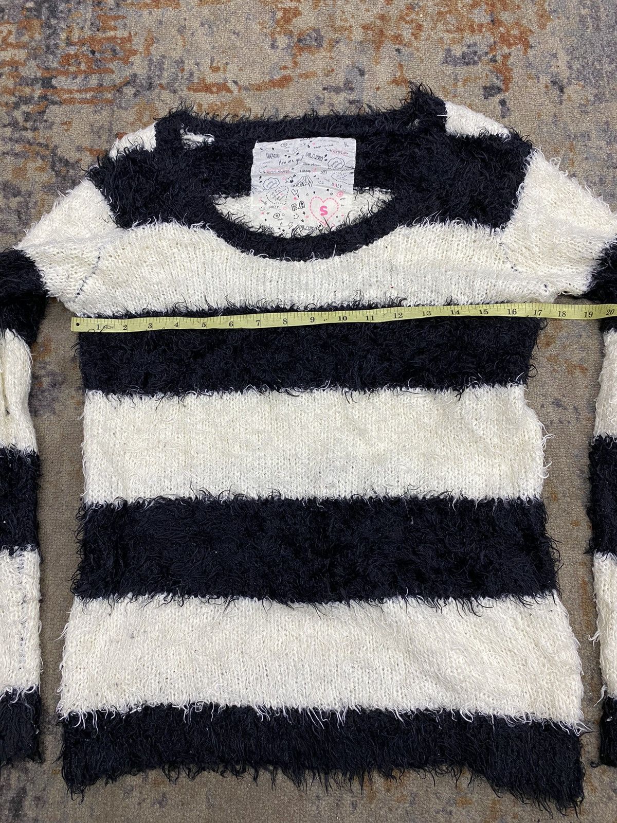 If Six Was Nine × Japanese Brand Fuzzy Mohair Grunge repipi armario Kurt Cobain Style Size US S / EU 44-46 / 1 - 10 Thumbnail