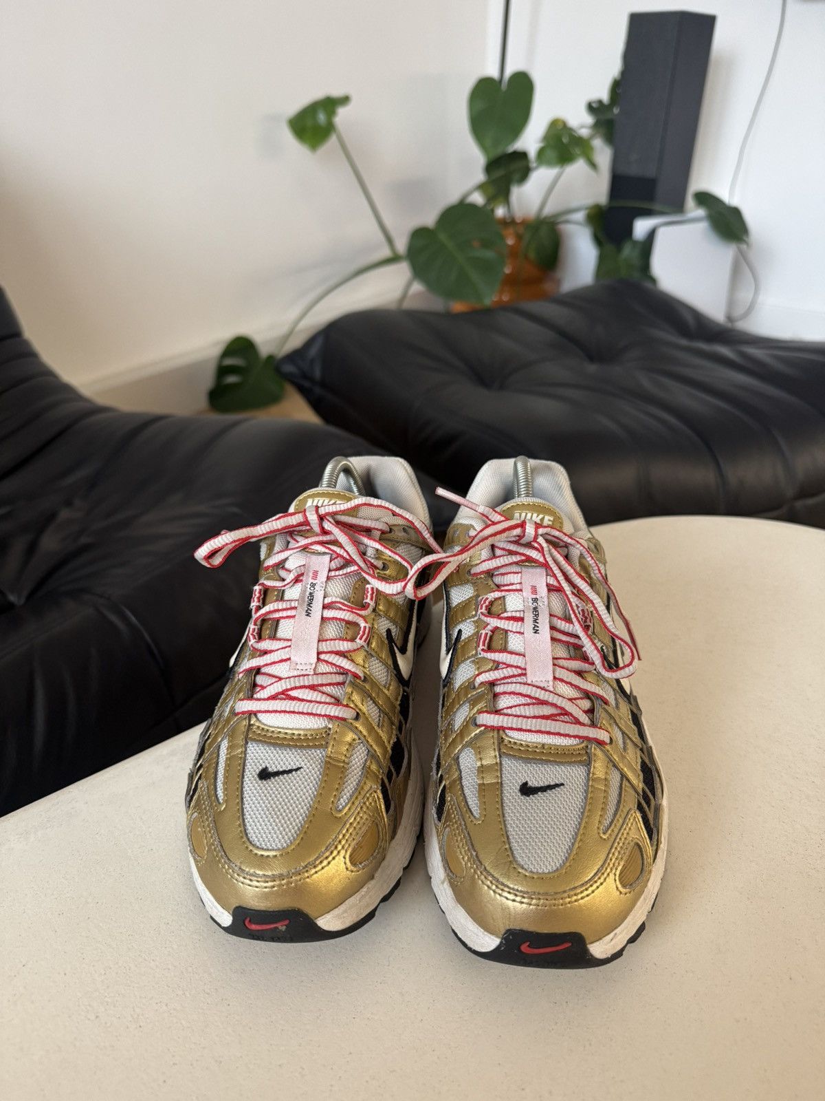 Nike Nike P-6000 Rare Gold Low Sneakers Hype Streetwear Swoosh Size US 7.5 / IT 37.5 - 2 Thumbnail