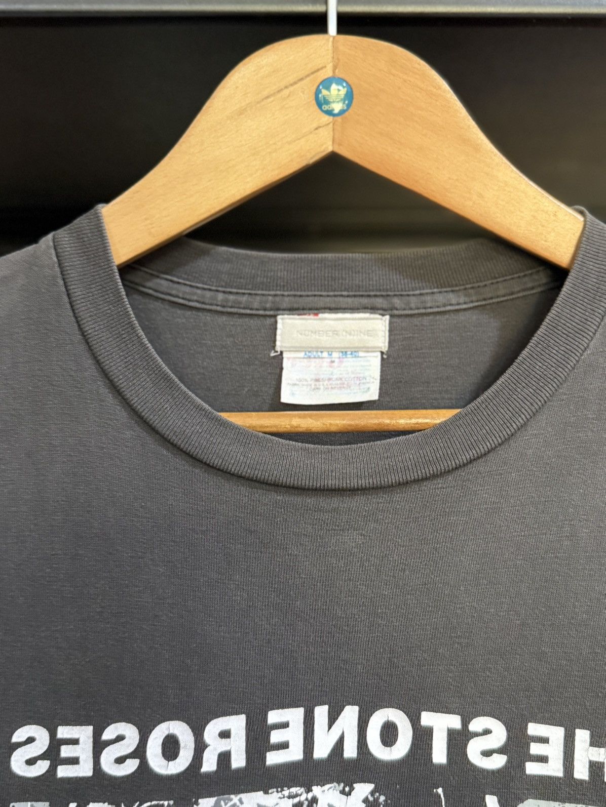 Number (N)ine Thrashed Vintage Number Nine X The Stone Roses Waterfall Tee Size US M / EU 48-50 / 2 - 5 Thumbnail