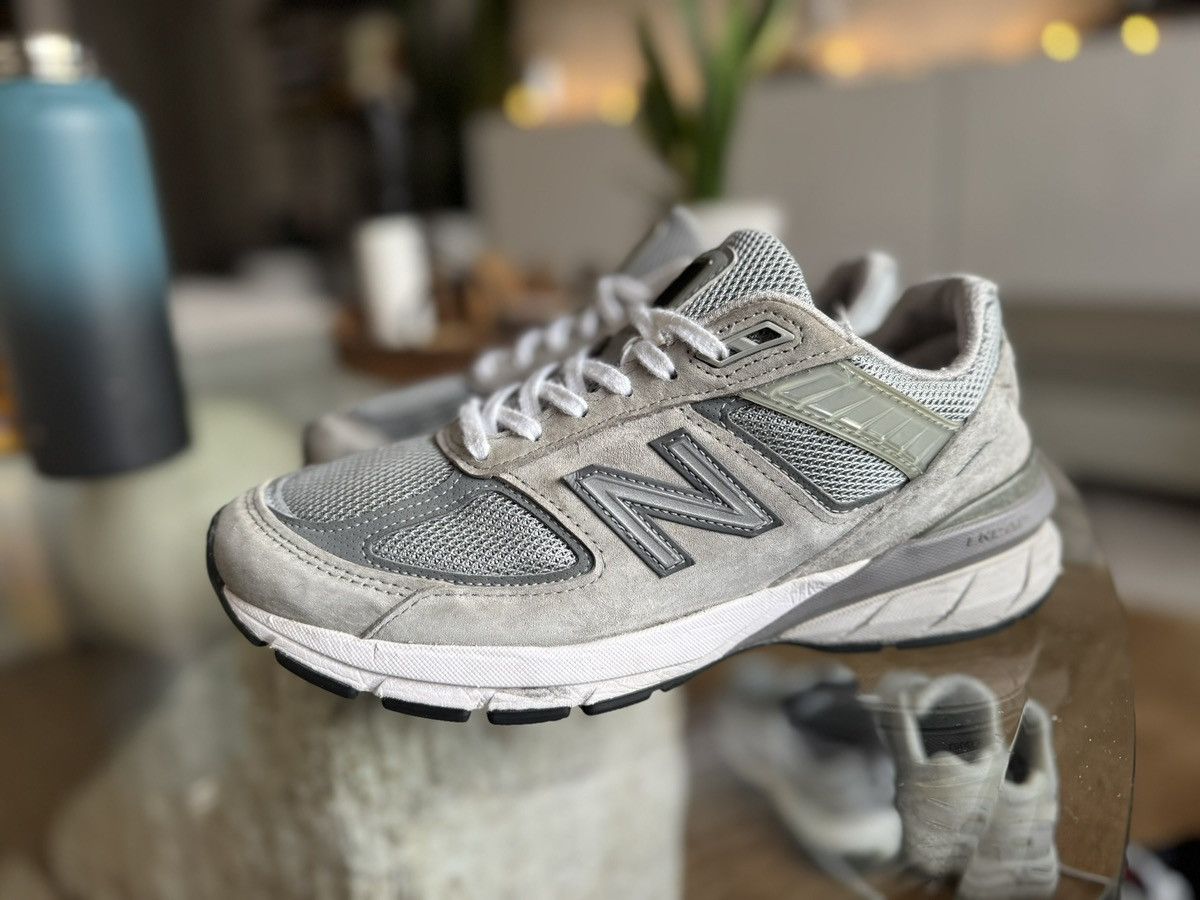 New Balance WOMEN'S NEW BALANCE 990V5 MADE IN USA Grey Size US 8 / IT 38 - 1 Thumbnail