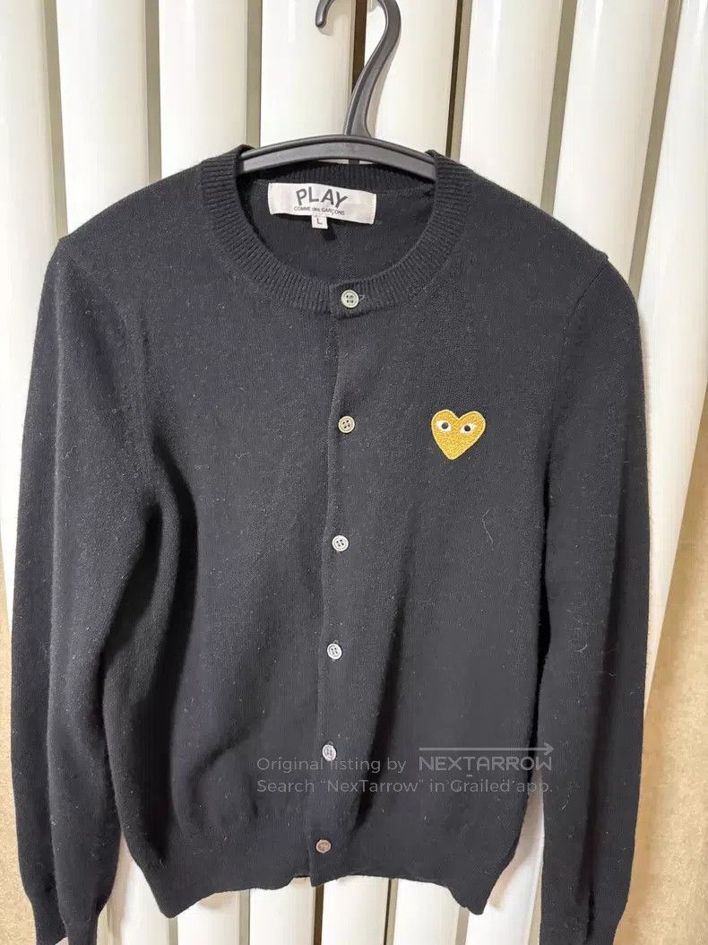 Comme des Garcons Comme des Garcons Wool Knit Cardigan Size L / US 10 / IT 46 - 2 Thumbnail