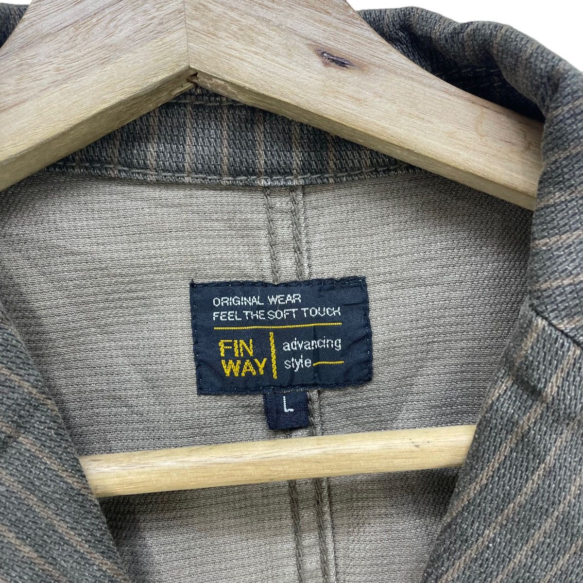Japanese Brand × Vintage Japanese Bran Fin Way Dual Pocket Chore Jacket Size US M / EU 48-50 / 2 - 5 Thumbnail