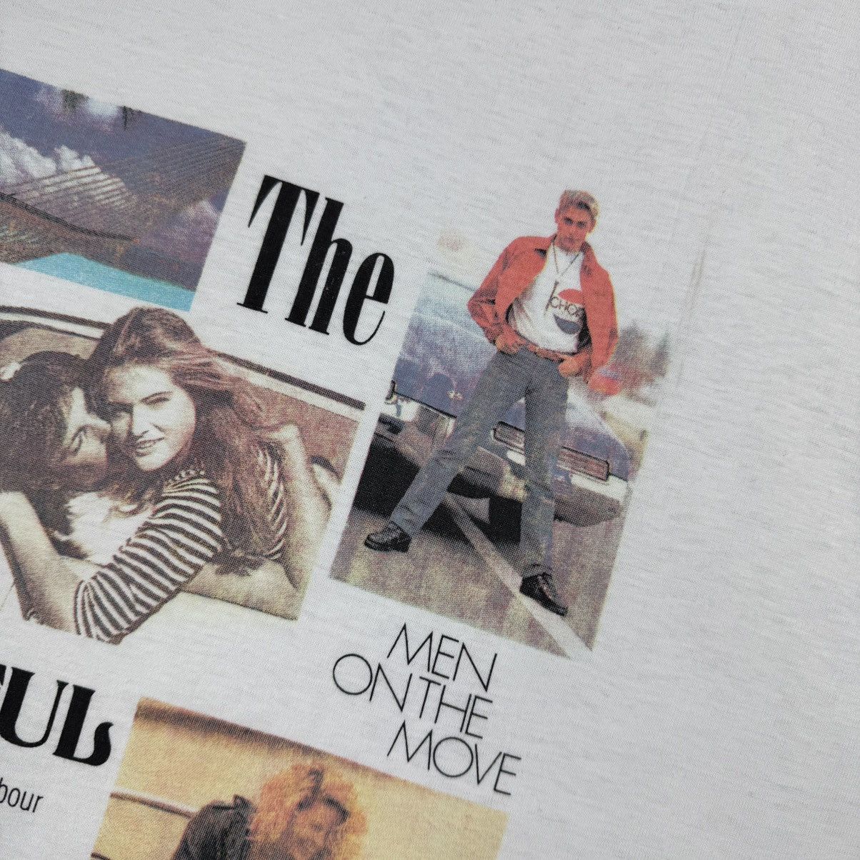 Vintage Vintage The Man On The Move “CHEERFUL” Photographic T-shirt Size US L / EU 52-54 / 3 - 8 Thumbnail
