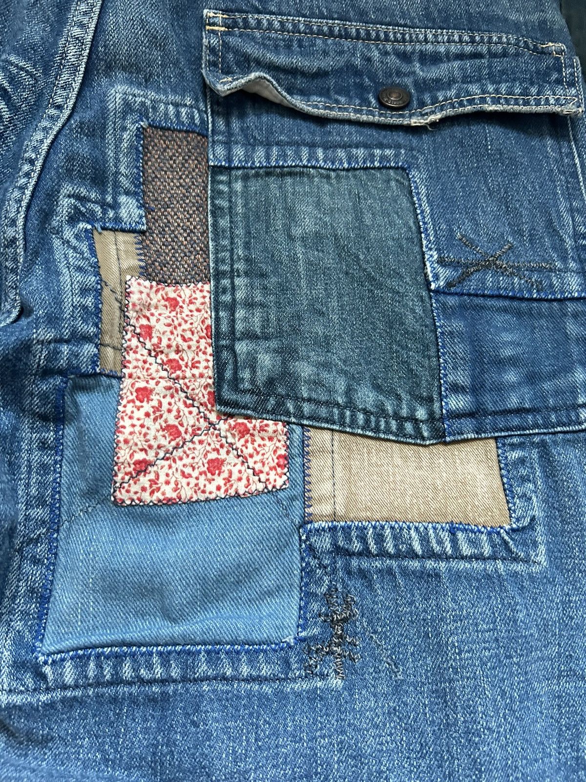 Kapital × Kapital Kountry Kapital patchwork denim Size US 34 / EU 50 - 11 Thumbnail