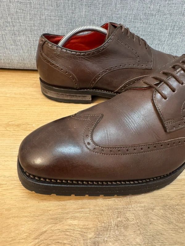 Wellensteyn Wellensteyn 4871 Derby Leather Brown Lace Ups size 43 Size US 10 / EU 43 - 9 Thumbnail
