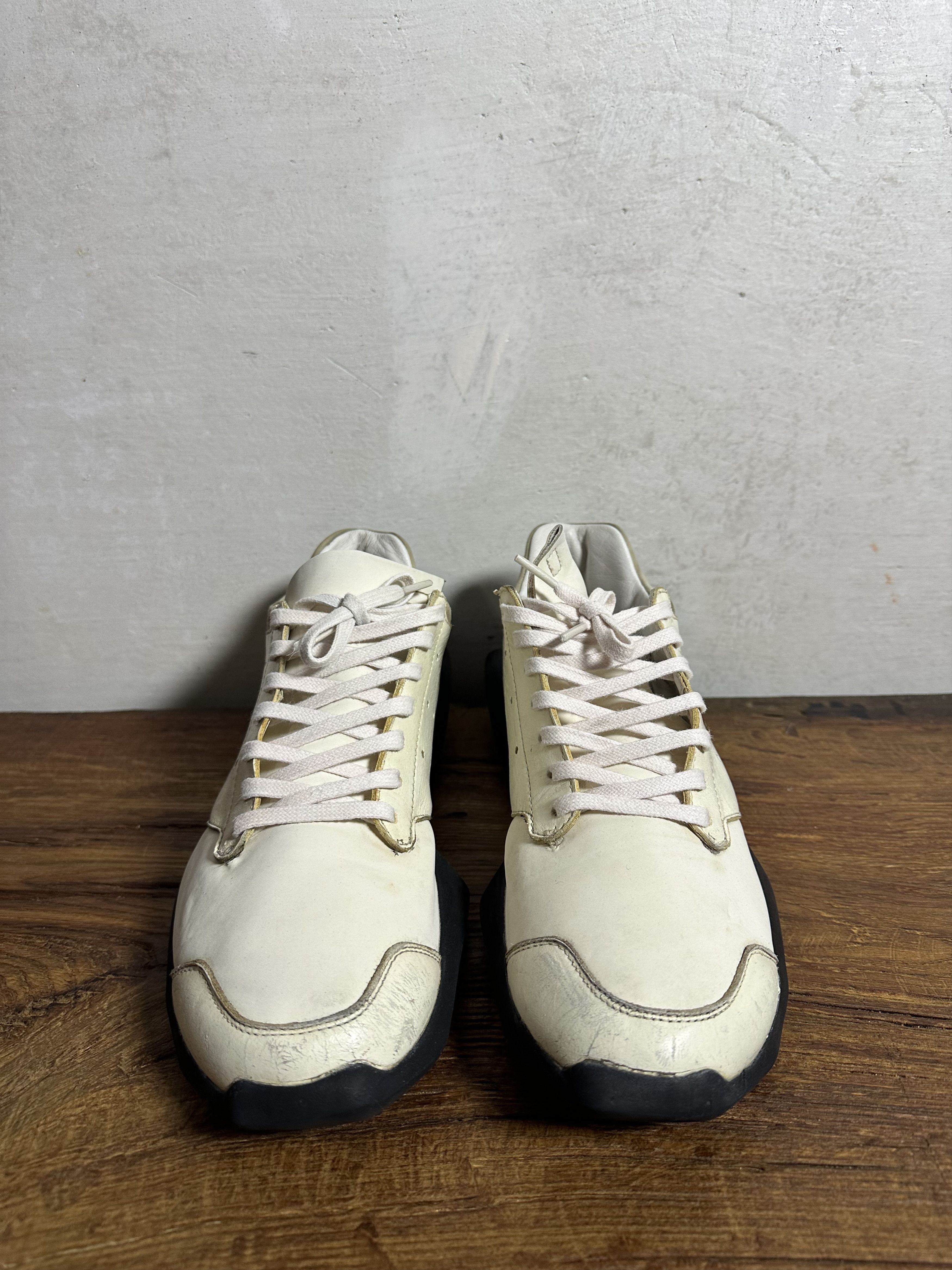 Adidas × Rick Owens Rick Owens x adidas SS14 White Tech Runner Size US 9.5 / EU 42-43 - 8 Thumbnail