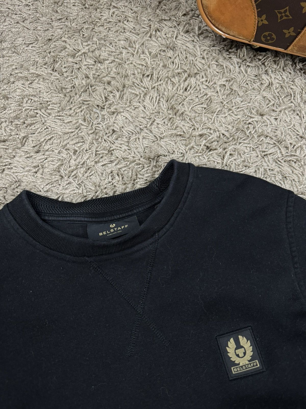Belstaff Sweatshirt crewneck Belstaff England original casual item Size US M / EU 48-50 / 2 - 2 Thumbnail