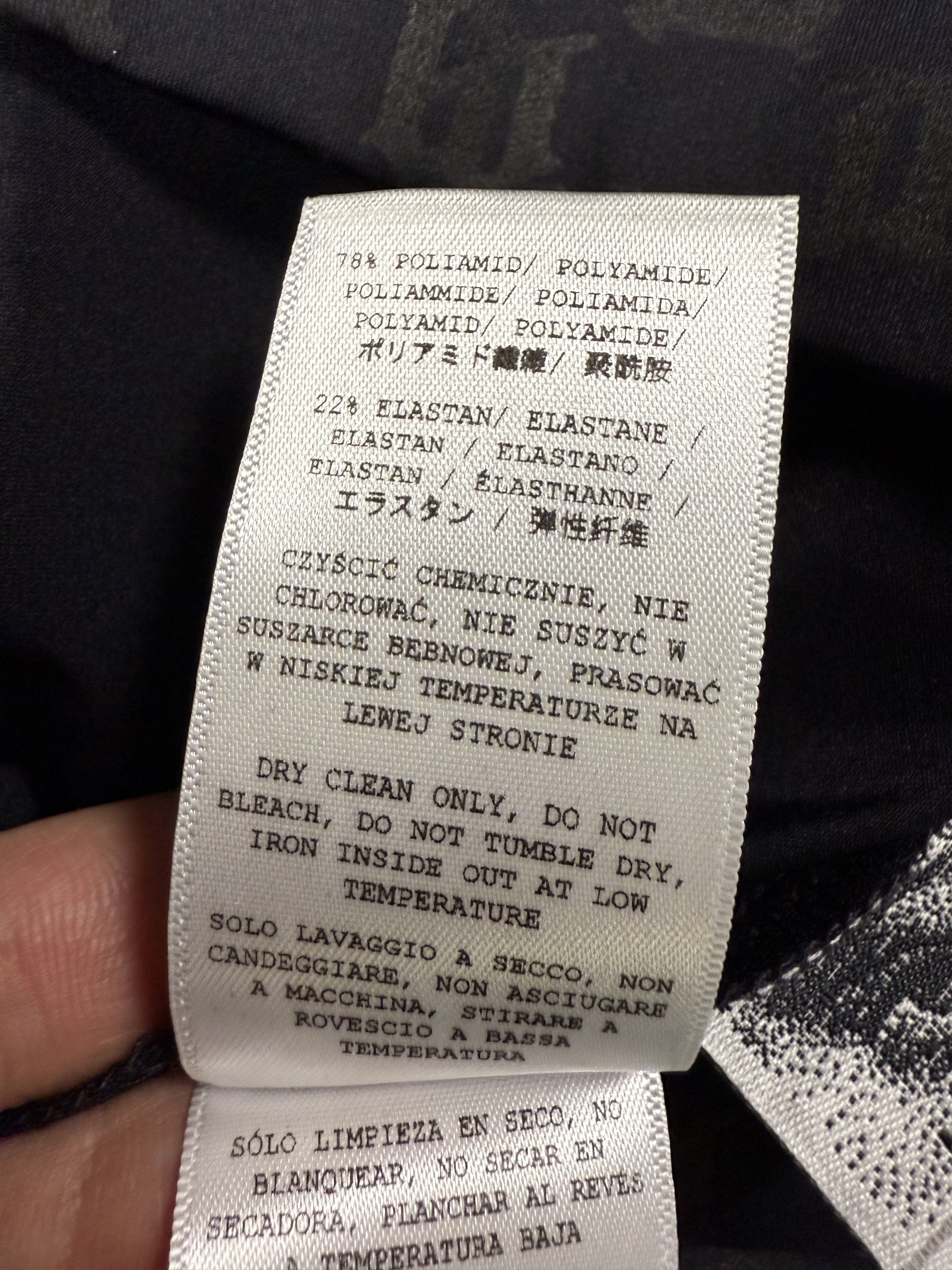 $390 MISBHV Monogram Flared Trousers