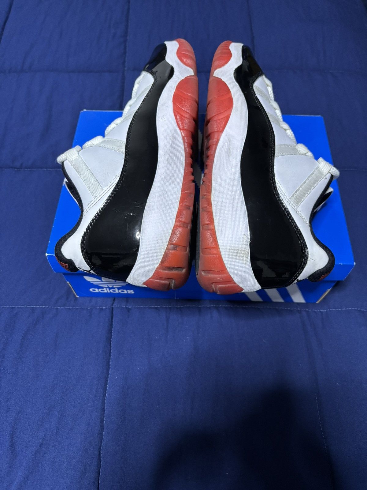 Jordan Brand Jordan 11 Retro Low Concord-Bred 2020 Size 13 Size US 13 / EU 46 - 3 Thumbnail