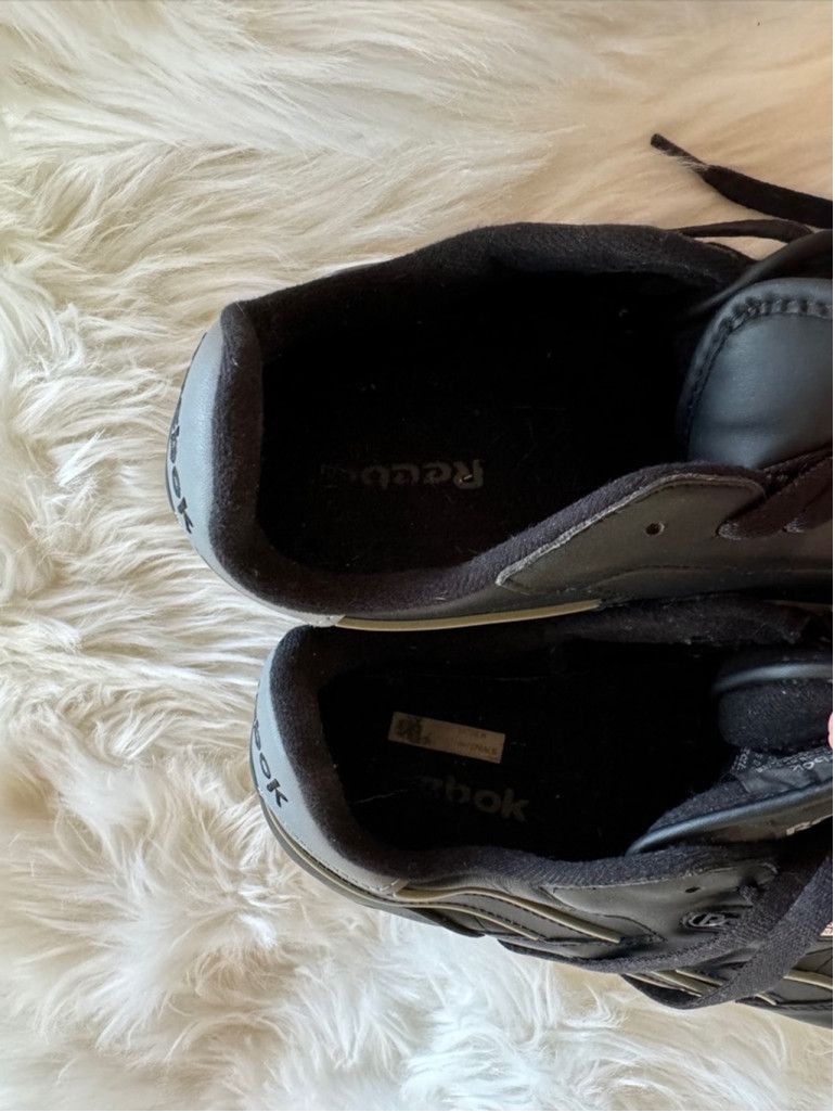 Reebok Reebok | Classic Leather Black/Grey Athletic Shoes | Size 13 Size US 13 / EU 46 - 9 Thumbnail