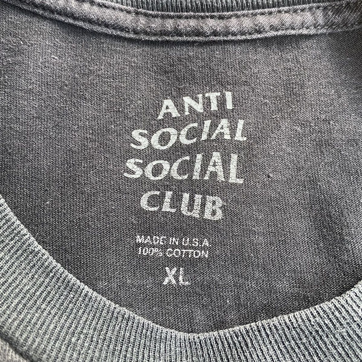 Anti Social Social Club Anti Social Social Club Never Again Never You Shirt SunFaded Size US XL / EU 56 / 4 - 12 Thumbnail