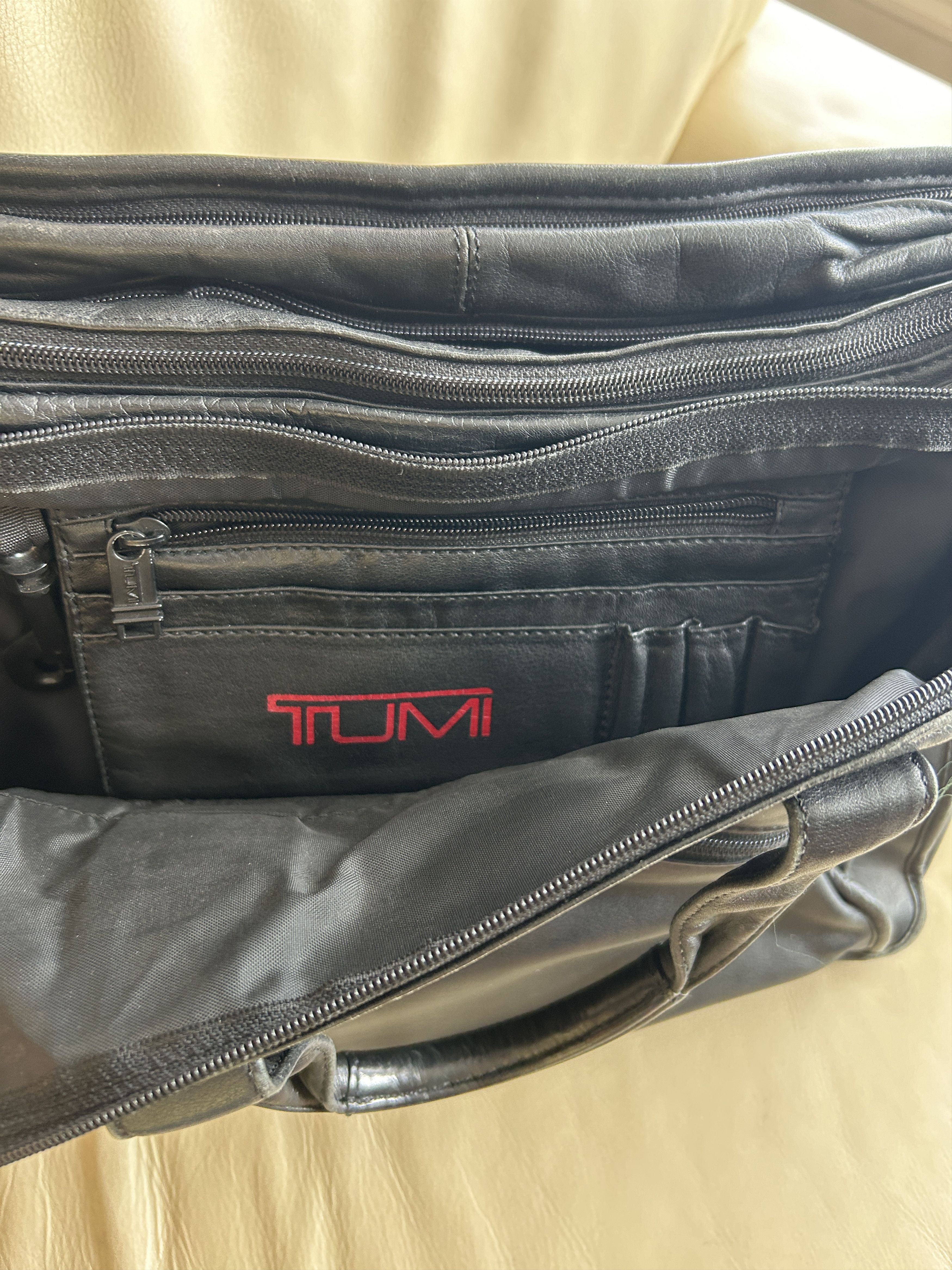 Tumi Alpha Expandable Organizer Laptop Brief Size ONE SIZE - 4 Thumbnail