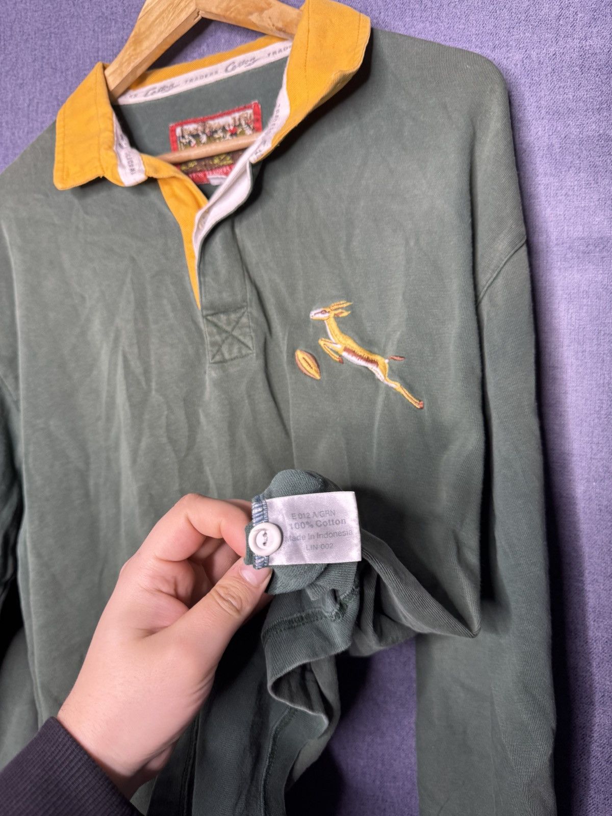 Cotton Traders Vintage South Africa Rugby Cotton Traders Jersey Springboks Size US XL / EU 56 / 4 - 6 Thumbnail