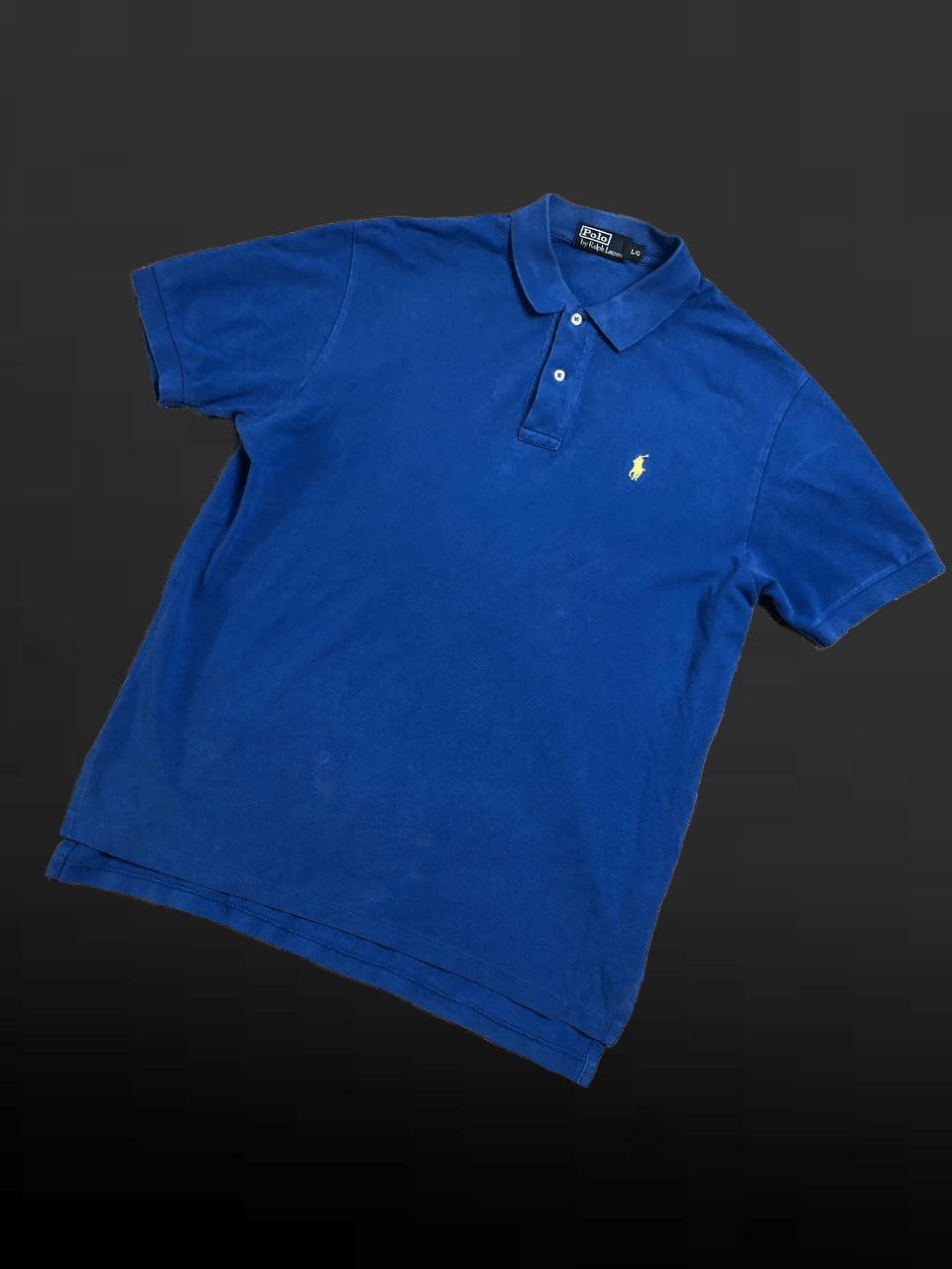 Polo Ralph Lauren Vintage Ralph Lauren Polo Short Sleeve T-Shirt Blue Size US L / EU 52-54 / 3 - 1 Thumbnail