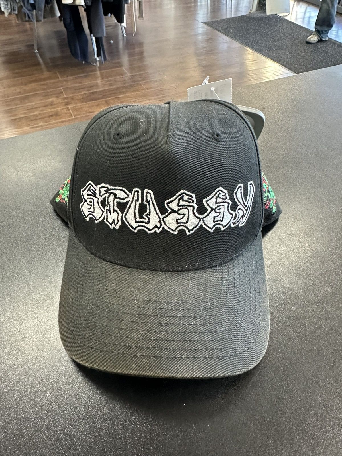Stussy stussy dragon snapback hat black Size ONE SIZE - 1 Thumbnail
