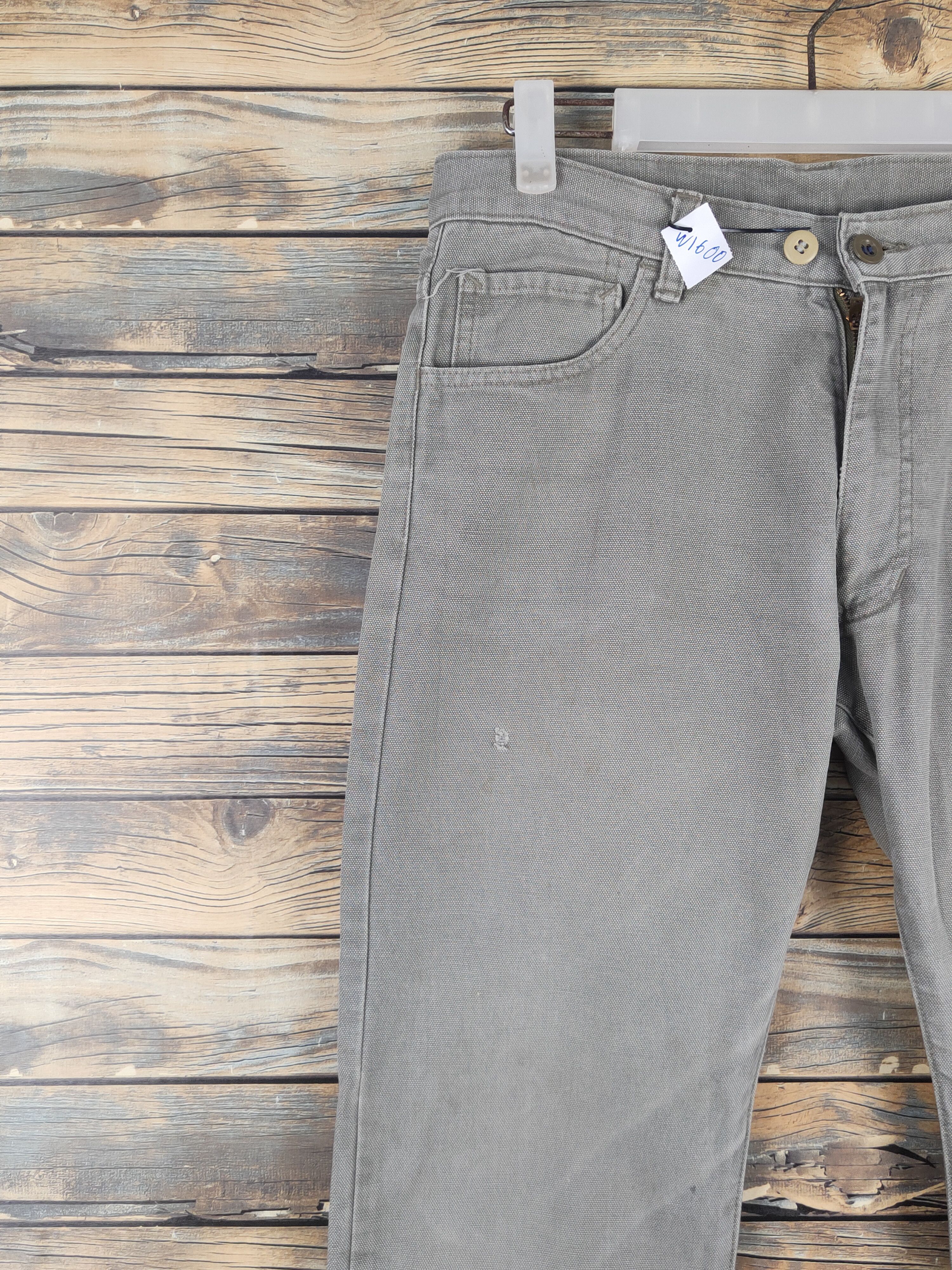Japanese Brand Eifice Gray ripped distressed Casual cargo Pants #W1600 Size 30" / US 8 / IT 44 - 3 Thumbnail