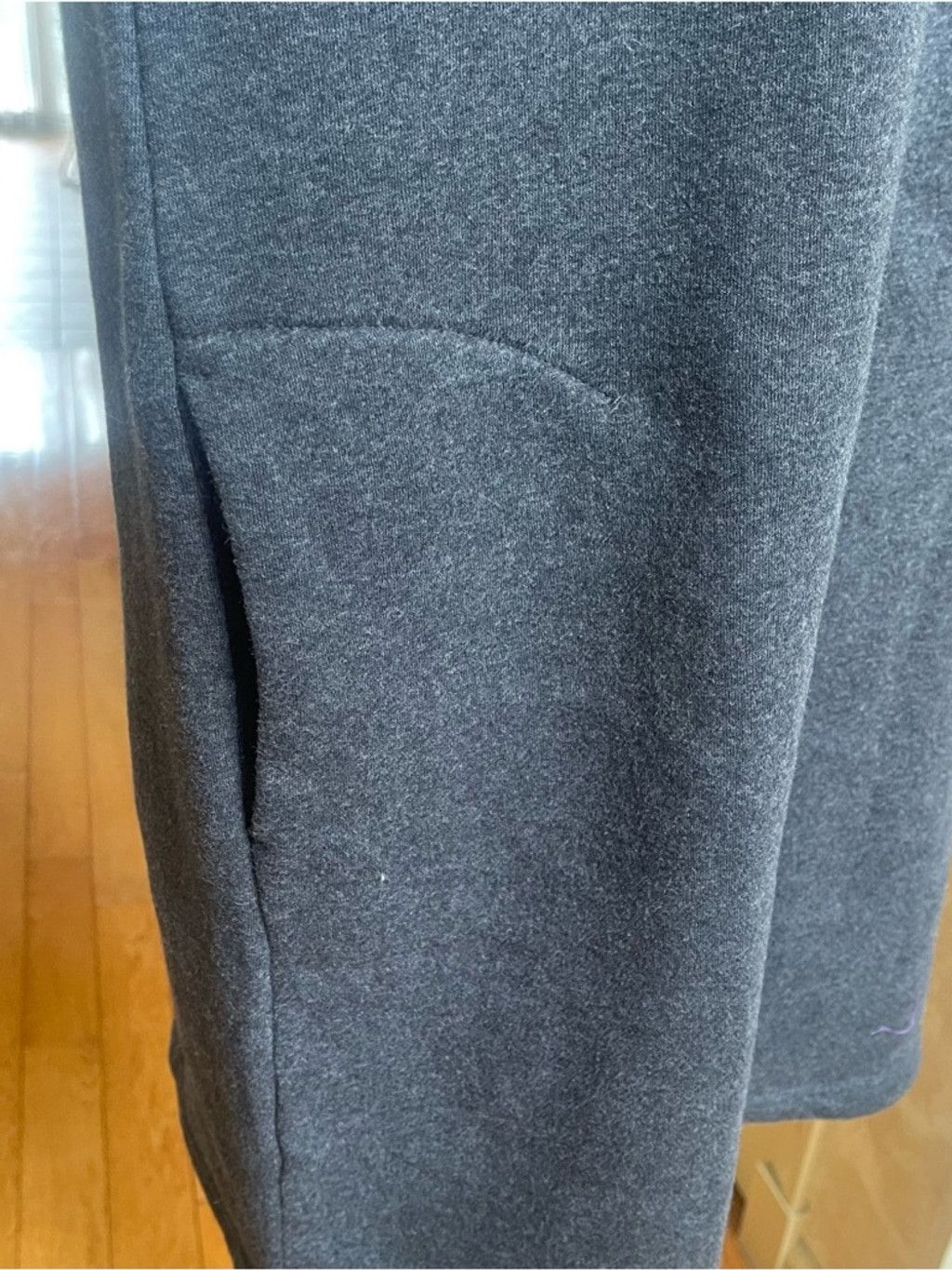 Puma Puma Athletic Fleece Sweatshirt Dress Dark L NWT Athleisure Size L / US 10 / IT 46 - 4 Thumbnail