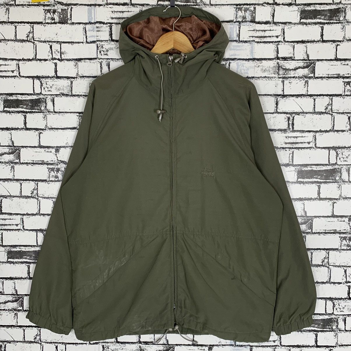 Stussy Stussy Small Logo Windbreaker Size M / US 6-8 / IT 42-44 - 1 Thumbnail