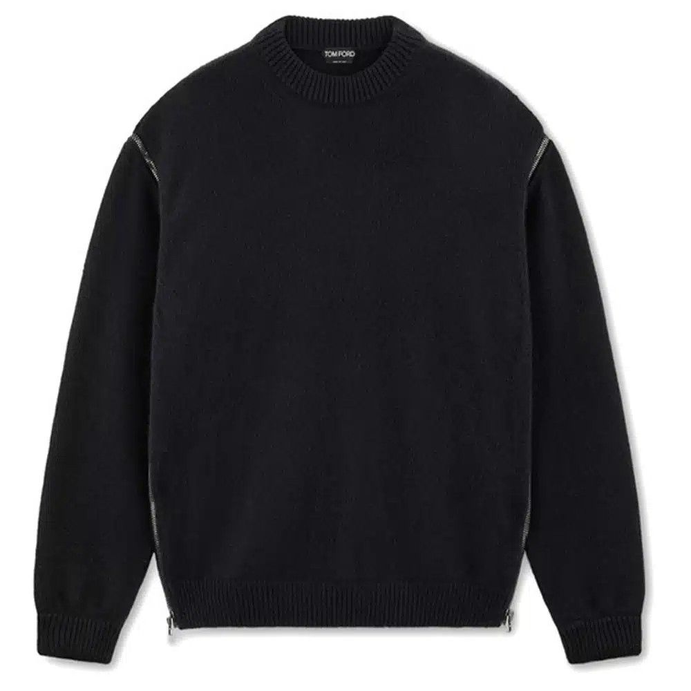 Tom Ford o1loc1c1224 MAK1191 Crewneck Sweater in Black Size XS / US 0-2 / IT 36-38 - 1 Preview