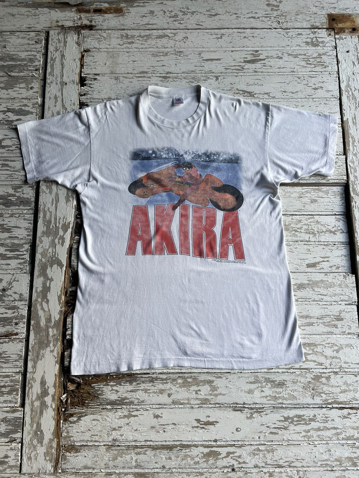 image of Anima x Fashion Victim 1988 Akira Fruit Of The Loom Fashion Victim Size XL in White, Men's