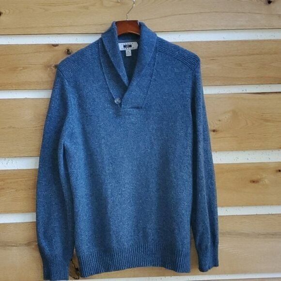 Joseph Abboud Joseph Abboud 100% Wool Collared Button Pullover Long Sleeve Size US XL / EU 56 / 4 - 2 Thumbnail