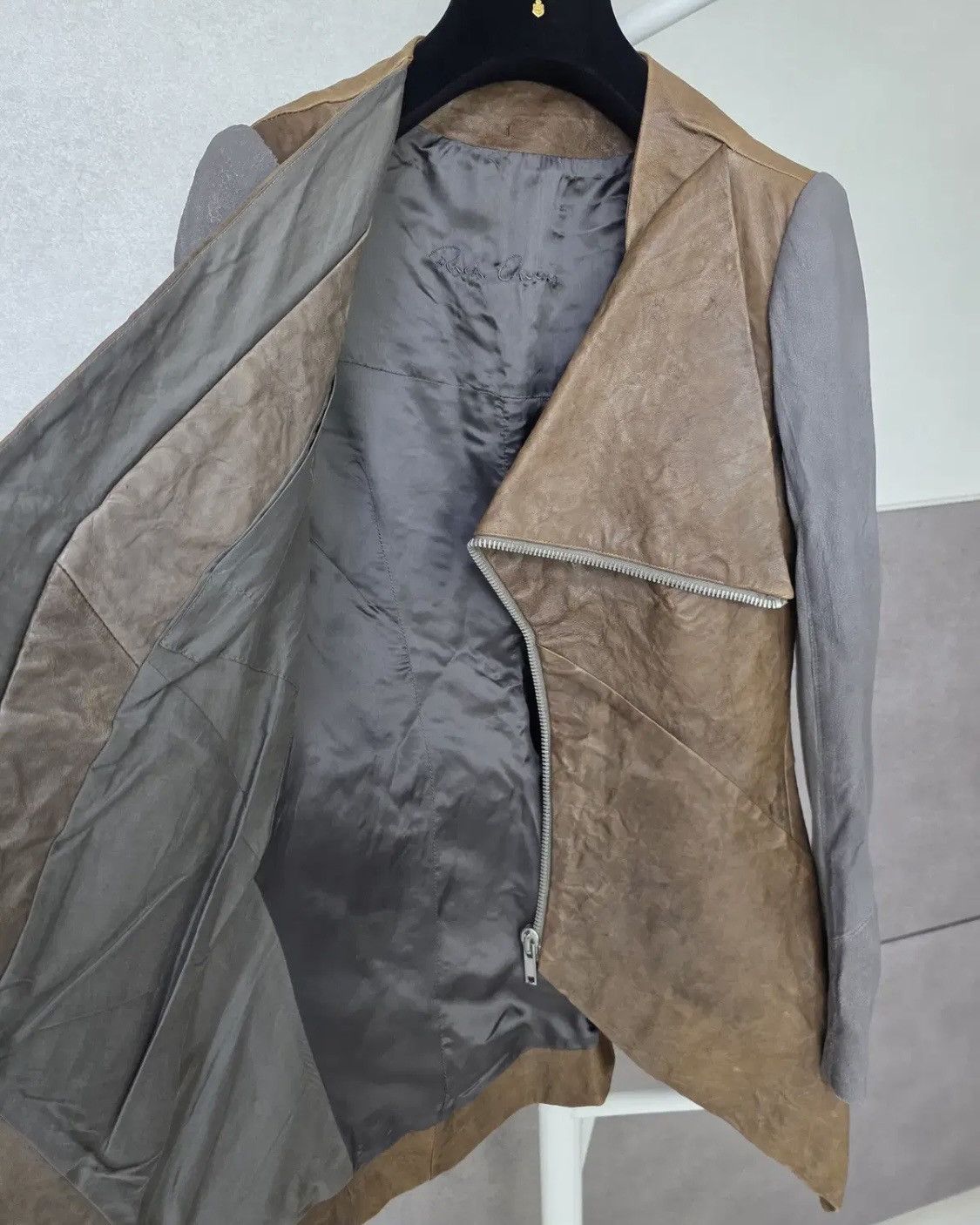 Rick Owens Rick Owens Lambskin Leather Jacket Size S / US 4 / IT 40 - 7 Thumbnail