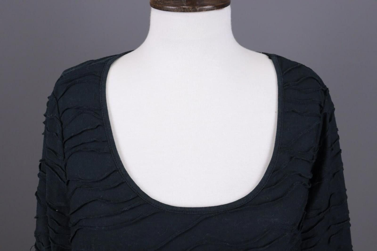 Rundholz Rundholz Black Asymmetrical Knit Pullover Sweater Size M Size M / US 6-8 / IT 42-44 - 2 Thumbnail