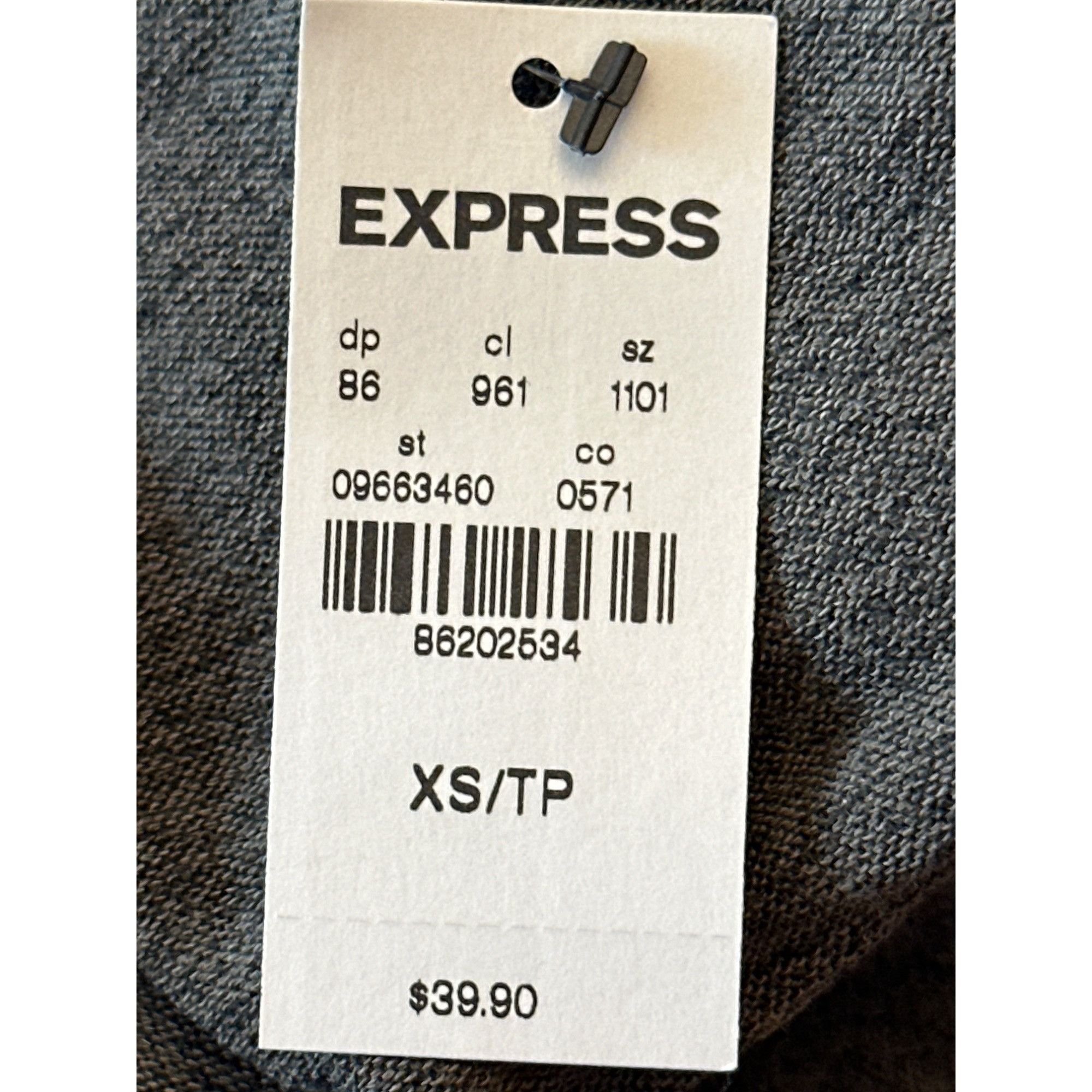 Express Express V Neck Dolman Sleeve Tunic Top XS Rayon Blend Made G Size XS / US 0-2 / IT 36-38 - 5 Thumbnail