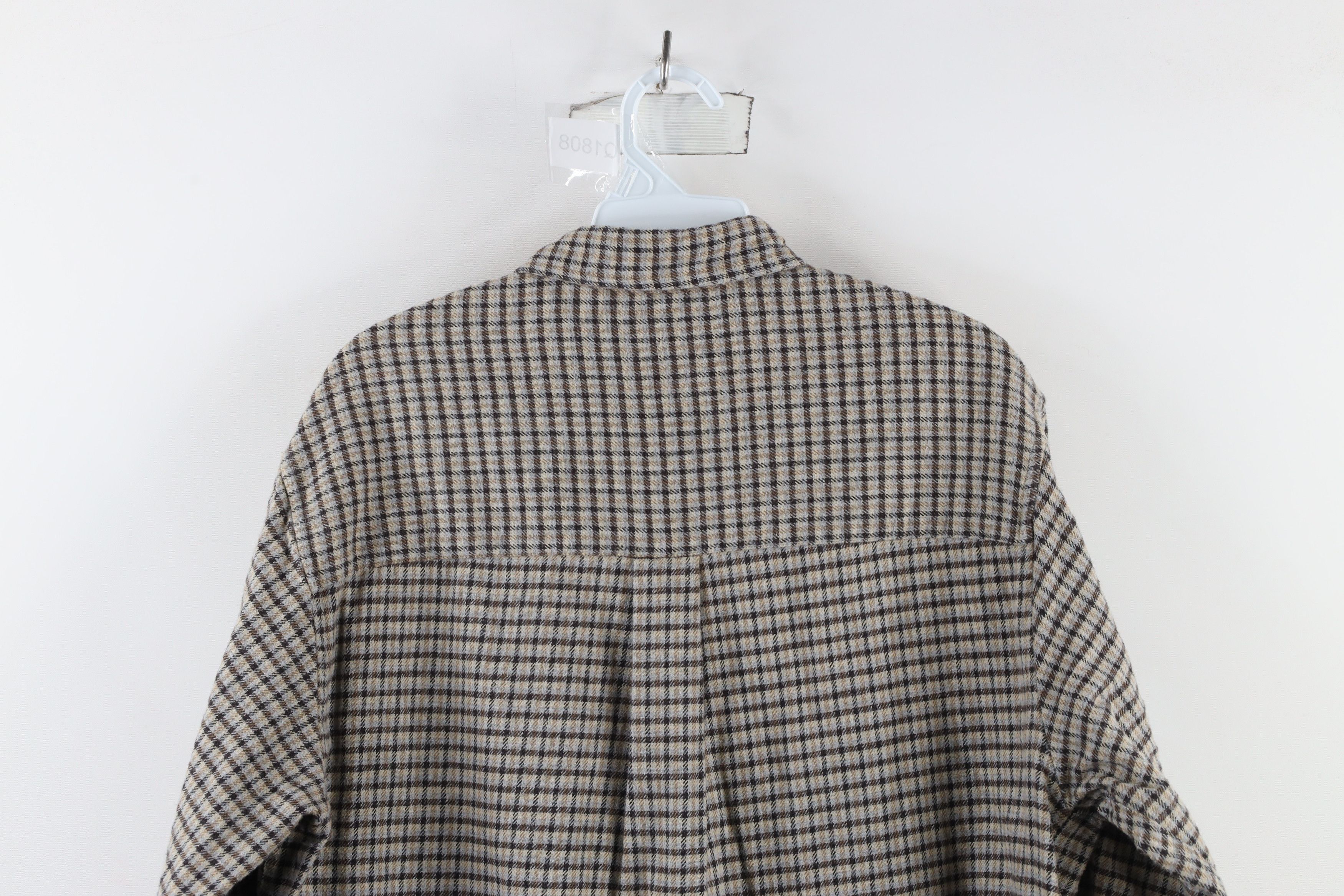 Vintage Vintage 90s Streetwear Flannel Button Down Shirt Plaid Size US M / EU 48-50 / 2 - 8 Thumbnail