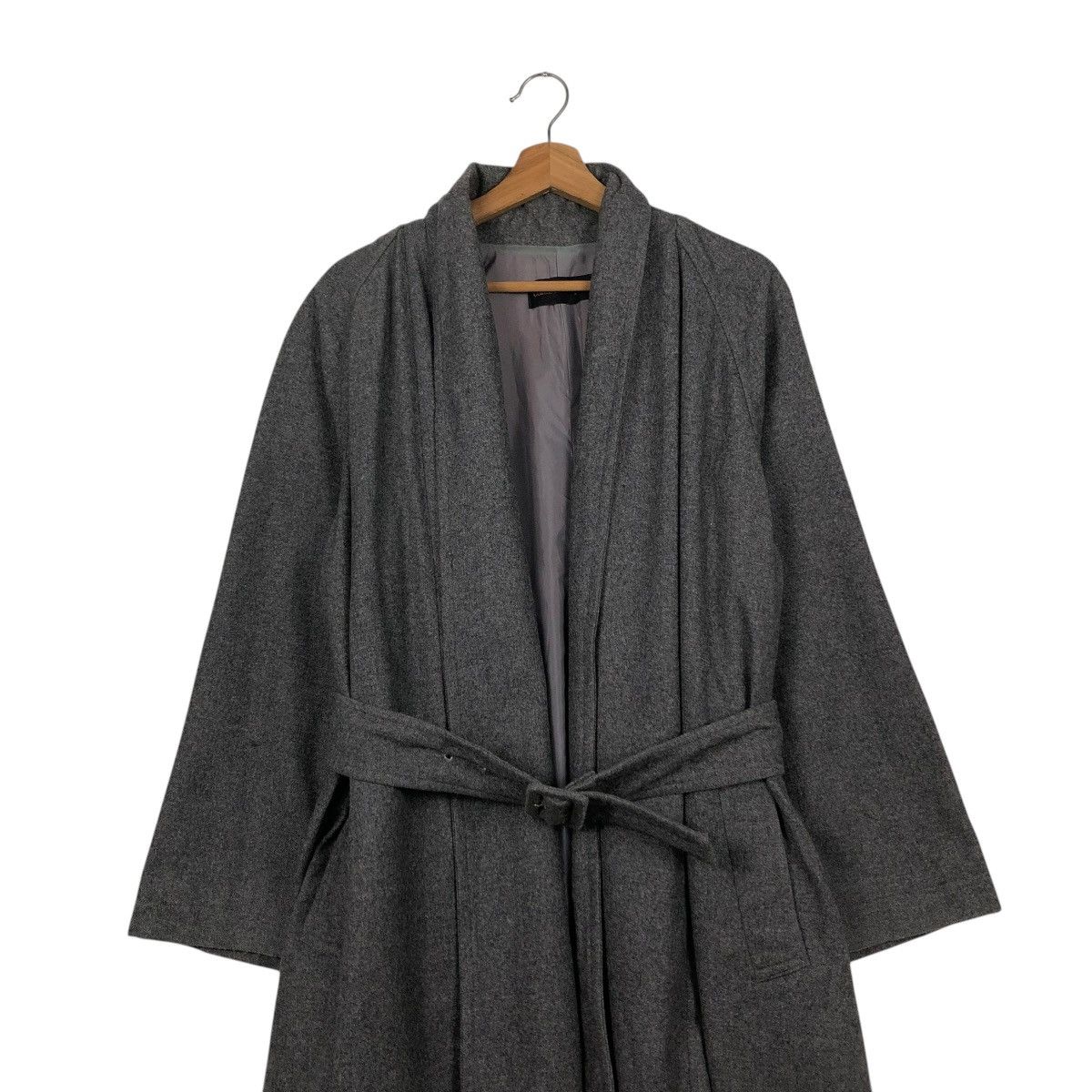 Comme des Garcons 🔥VINTAGE 80’s RUNWAY LONG JACKET COMME DES GARCONS WOOL Size US M / EU 48-50 / 2 - 5 Thumbnail