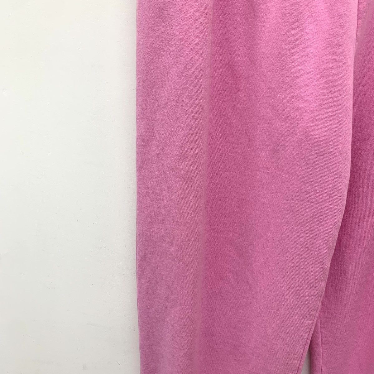 Balenciaga Balenciaga Pink Logo Cotton Cuffed Casual Sweatpants K26WX Size 27" / US 4 / IT 40 - 3 Thumbnail