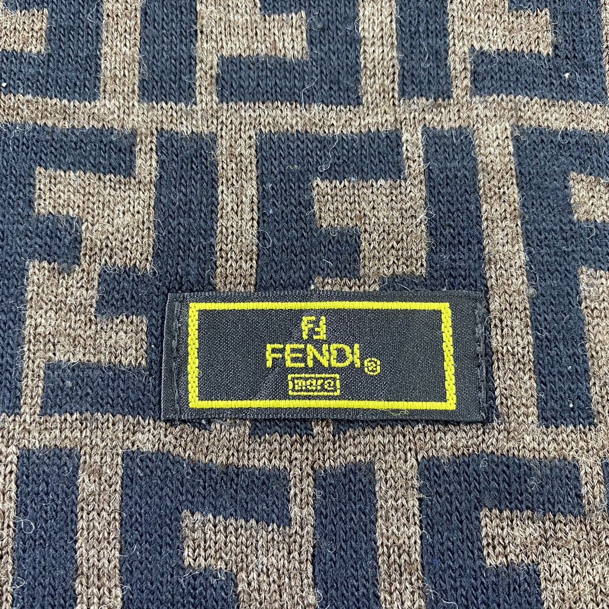 Fendi × Vintage Fendi Scarf / Muffler / Neckwear - T1342 Size ONE SIZE - 6 Thumbnail
