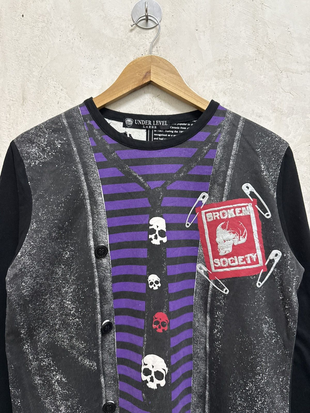 Seditionaries Under Level Hell Muslin Punk Bondage Shirt Size US M / EU 48-50 / 2 - 2 Thumbnail