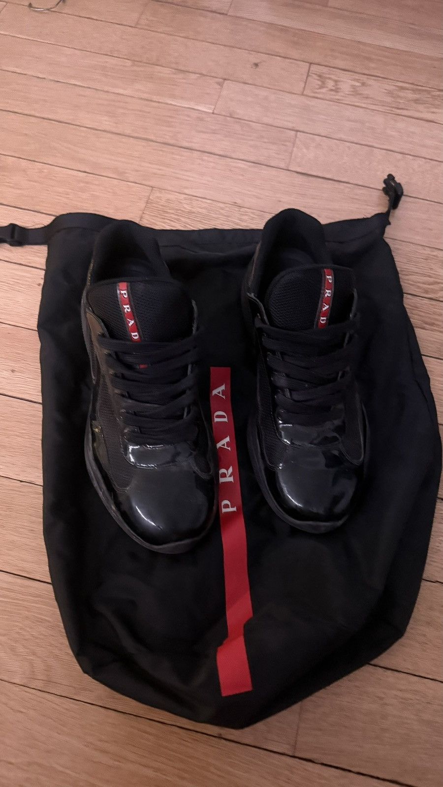 Prada Prada America’s Cups Black Size US 8 / EU 41 - 1 Thumbnail