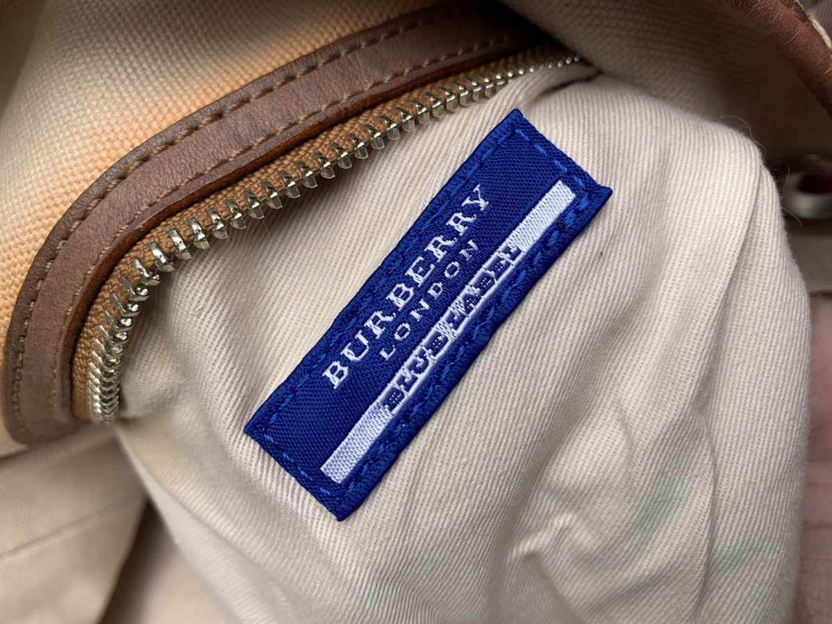 Burberry Blue Label Nova Plaid Tote Bag Size ONE SIZE - 10 Thumbnail