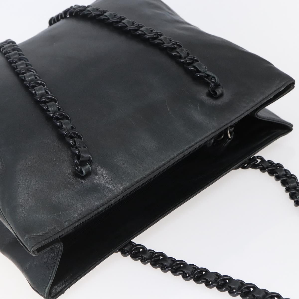 Prada PRADA Shoulder Bag Leather Black Size ONE SIZE - 6 Thumbnail