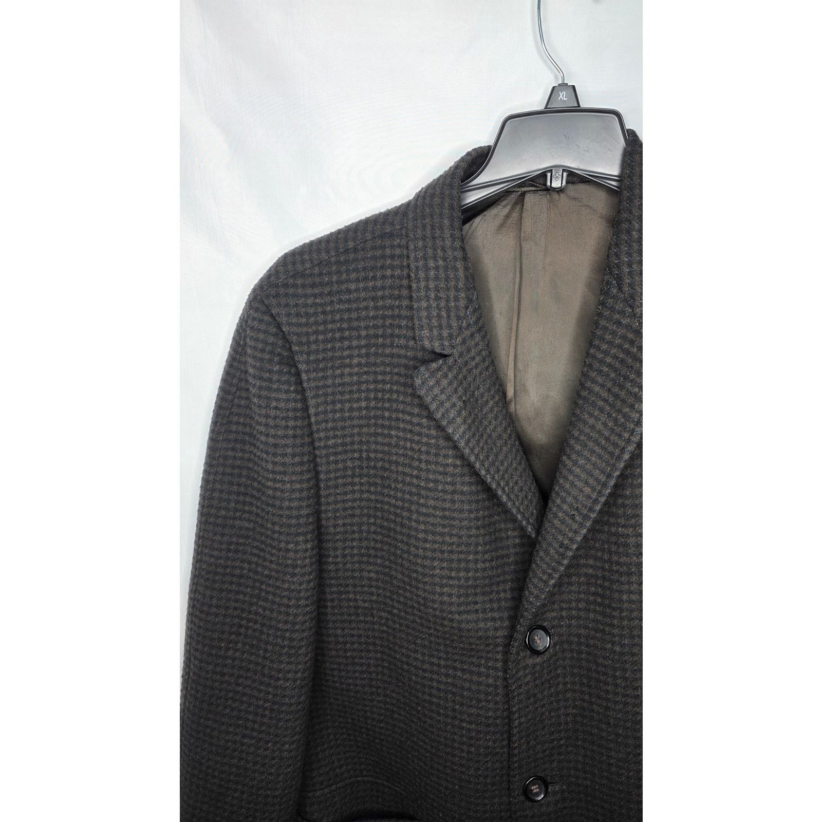 Botany 500 1960s Vintage Botany 500 Check Pattern USA Union Made Coat Size US XL / EU 56 / 4 - 4 Thumbnail