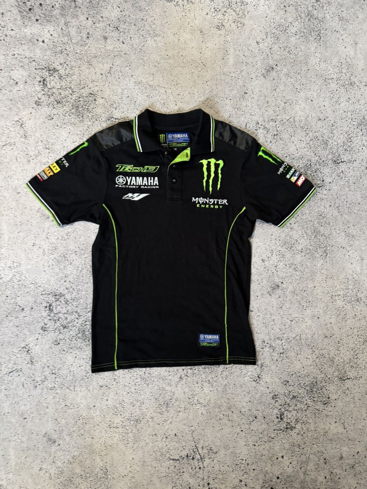 Yamaha Yamaha Factory Racing Monster Energy Mastercam Tech 3 Tee Size US XS / EU 42 / 0 - 1 Thumbnail