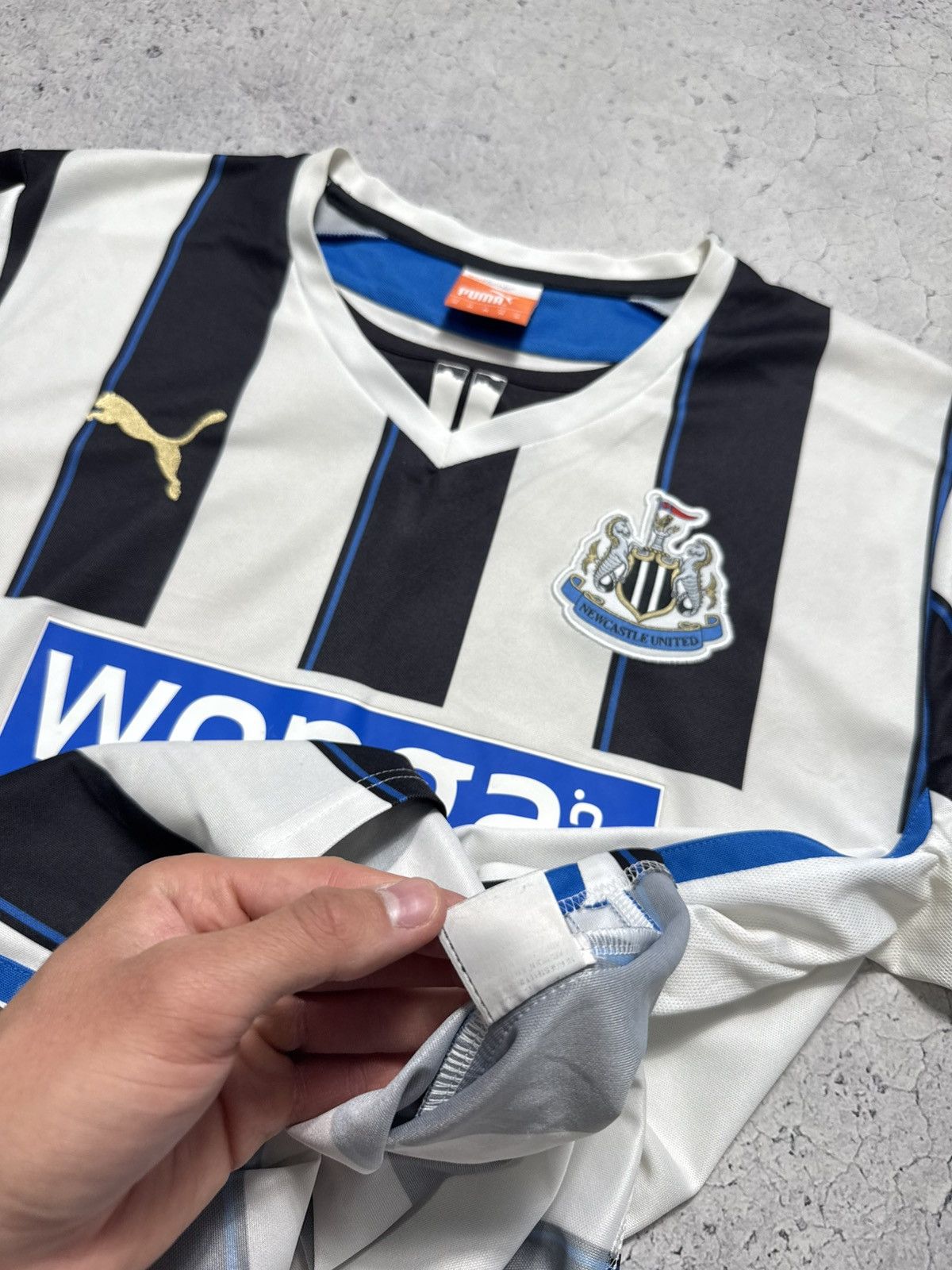 Puma Puma FC Newcastle United Soccer Jersey 2013/2014 Vintage Size US M / EU 48-50 / 2 - 10 Thumbnail