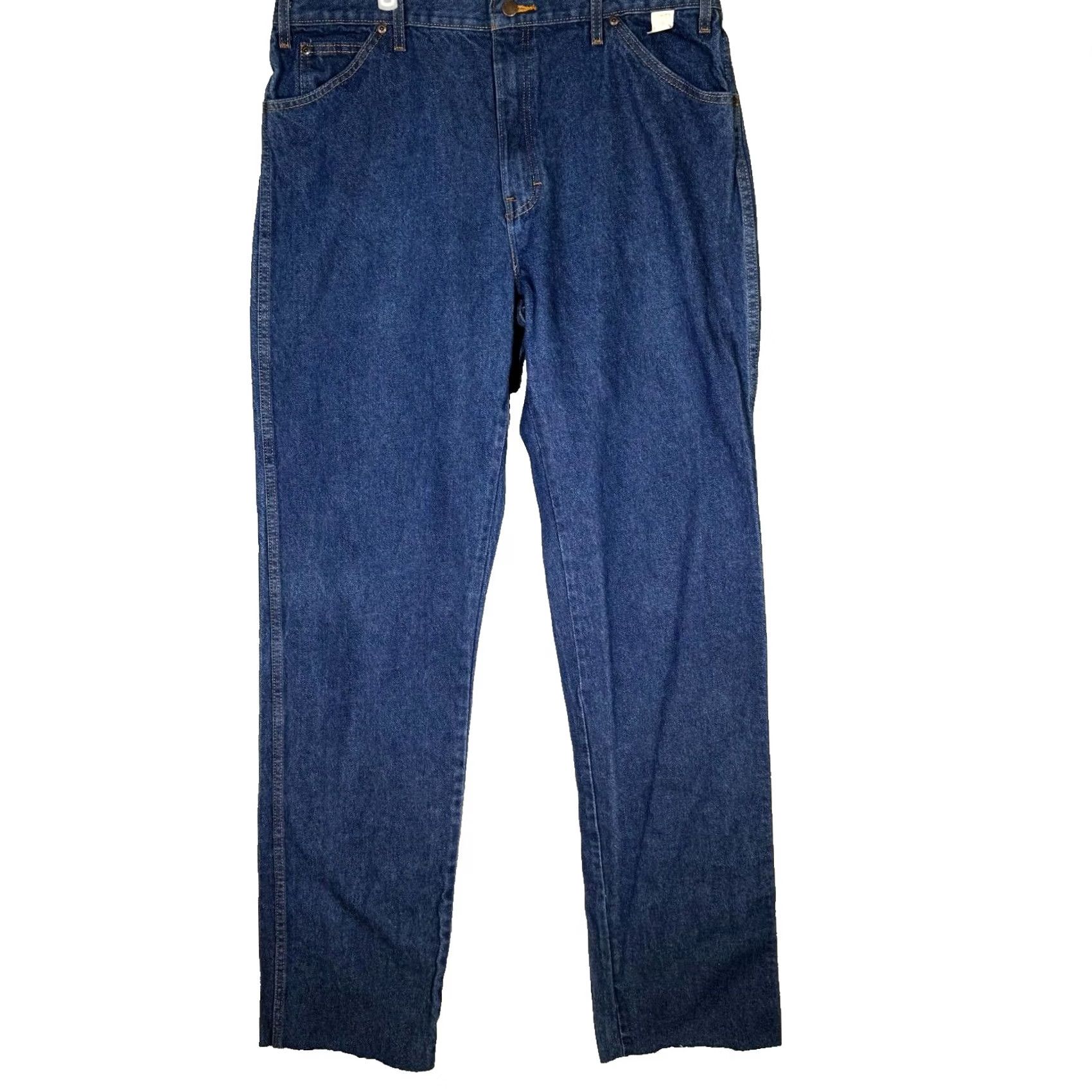 Dickies Dickies Jeans Mens 38UL Blue Denim Relaxed Fit Straight Leg Jeans Mens 38UL Blue Denim Relaxed Fit Straight Leg Dickies Carpenter Jeans Size US 38 / EU 54 - 2 Thumbnail