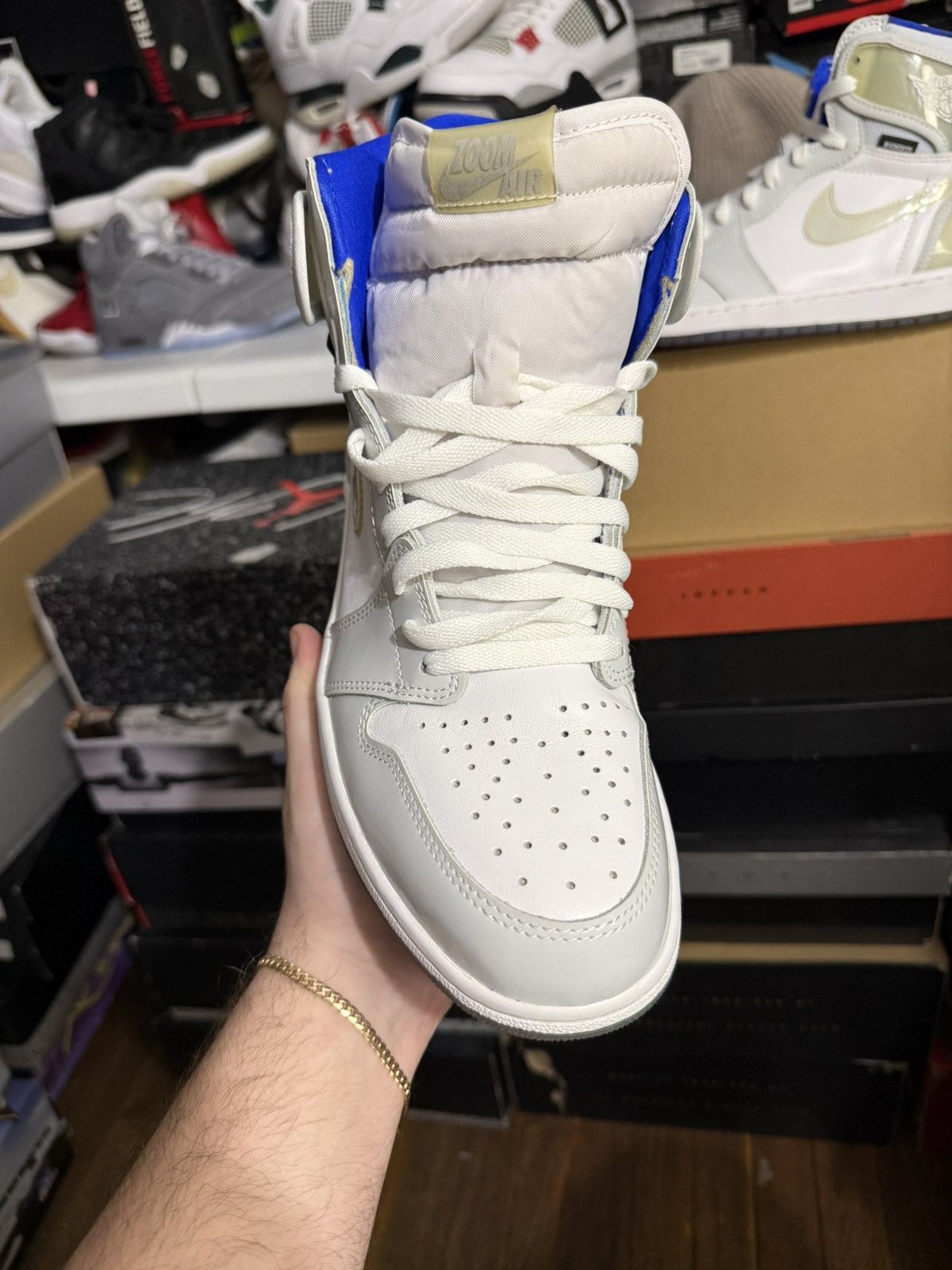 Jordan Brand Jordan retro 1 zoom racer blue sz 11 Size US 11 / EU 44 - 2 Thumbnail