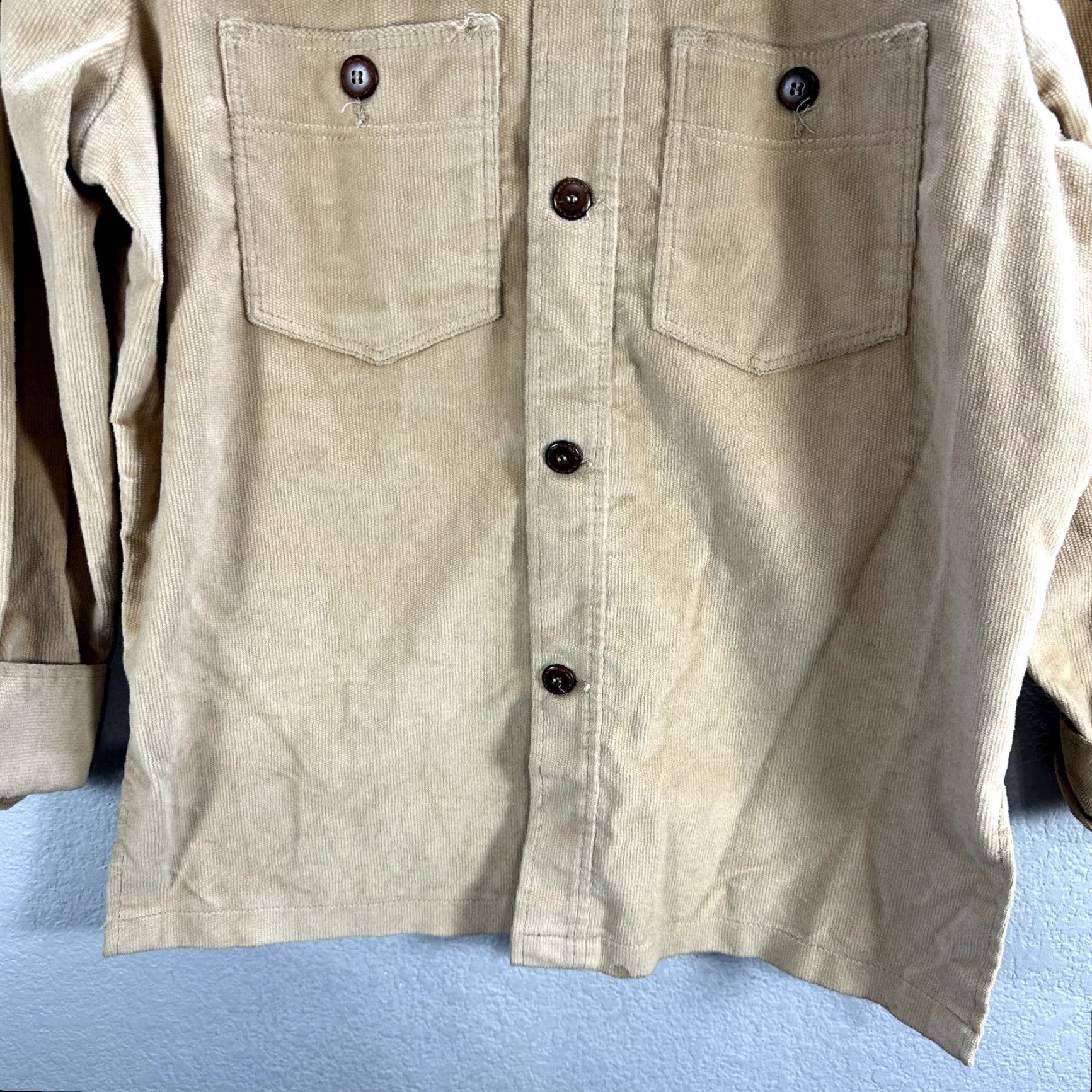 Vintage VINTAGE Sedgefield Shirt Womens Corduroy Brown Sz L Pockets Front Button-Up Casual Size L / US 10 / IT 46 - 5 Thumbnail
